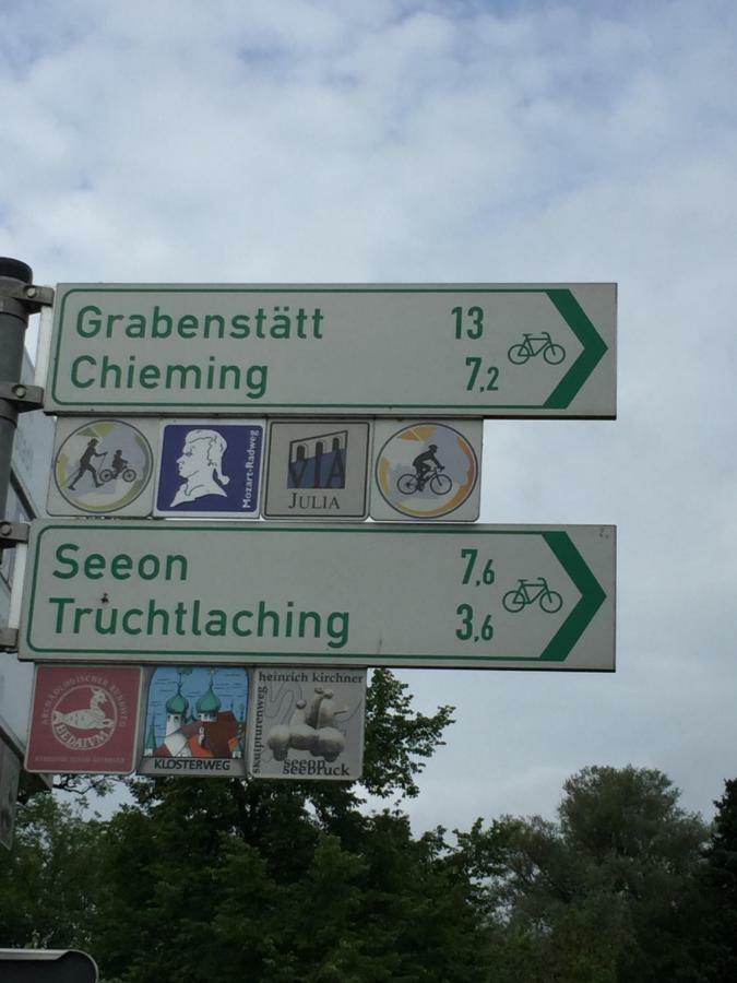 Ferienwohnung Seebruck Am Chiemsee Seeon-Seebruck Exteriör bild