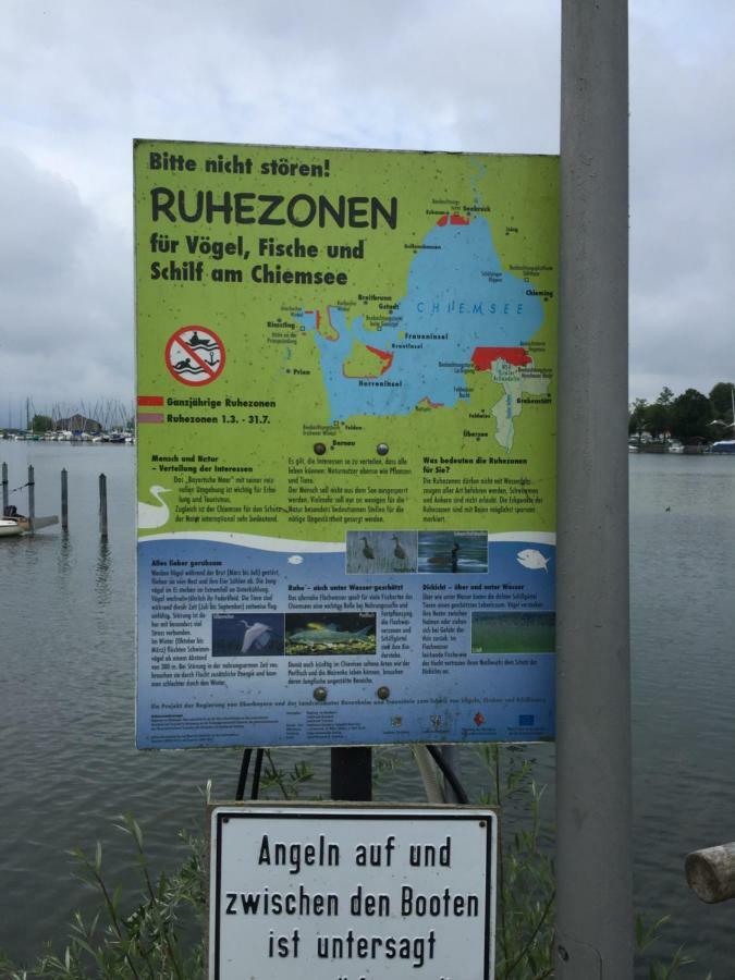 Ferienwohnung Seebruck Am Chiemsee Seeon-Seebruck Exteriör bild