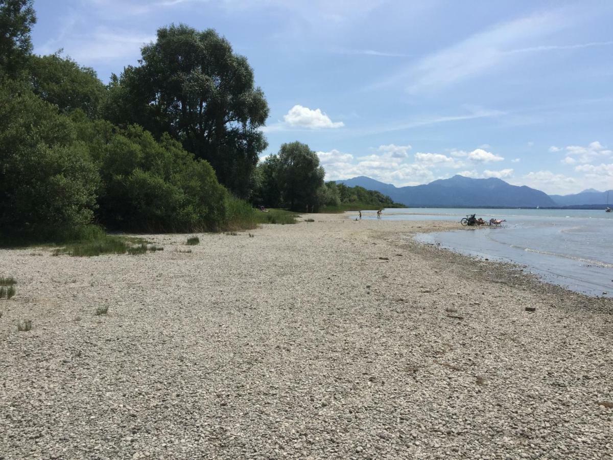 Ferienwohnung Seebruck Am Chiemsee Seeon-Seebruck Exteriör bild